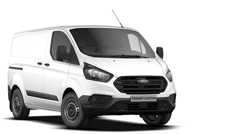 Nuovo Ford Transit Custom bianco