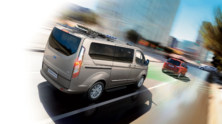 Nuovo Tourneo Custom sensori